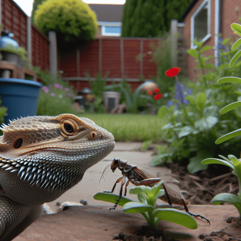 Can Bearded Dragons Eat Insects From My Garden?