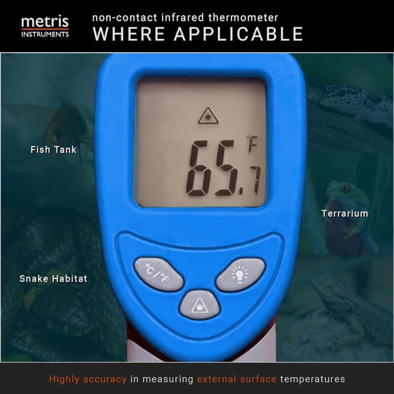 metris digital non contact infrared laser thermometer temp gun review