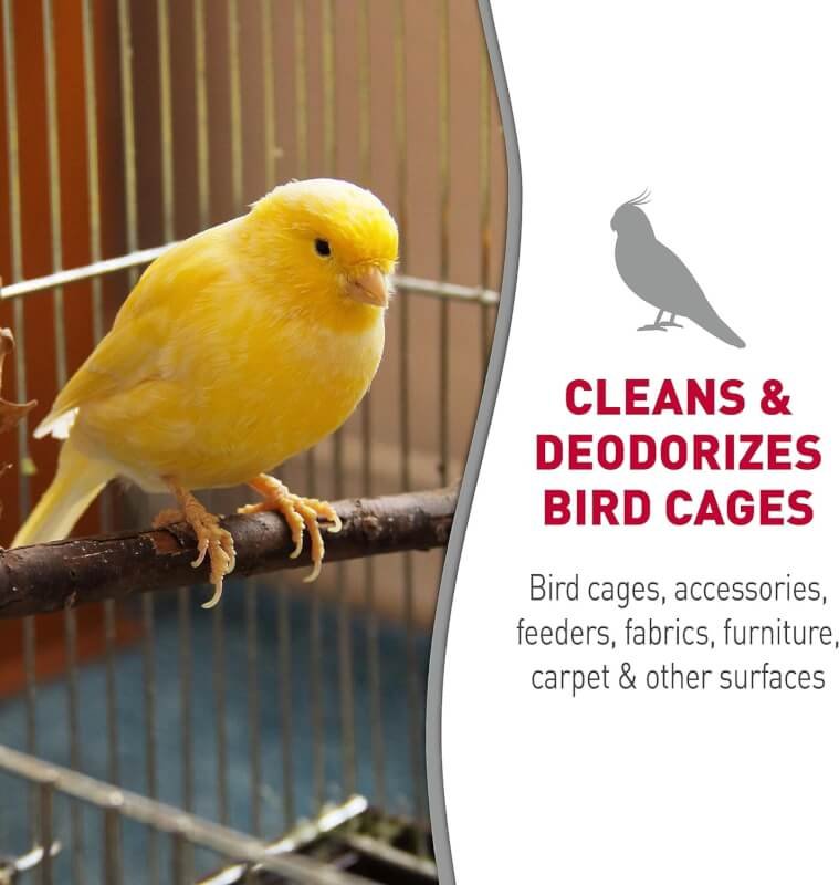 Natures Miracle Bird Cage  Surface Cleaner