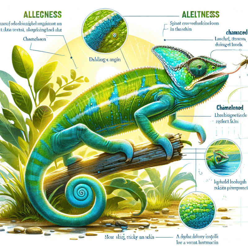 What Are The Signs Of A Healthy Chameleon?