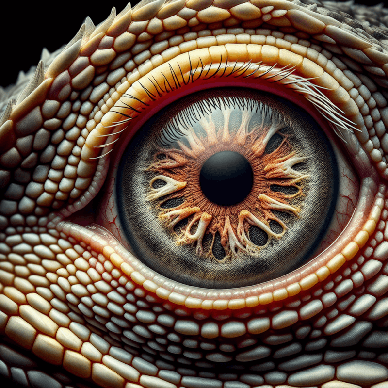 What Causes Eye Problems In Bearded Dragons?