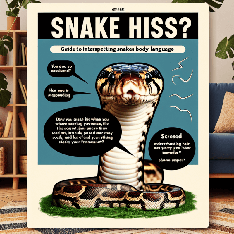 Why Is My Snake Hissing At Me?