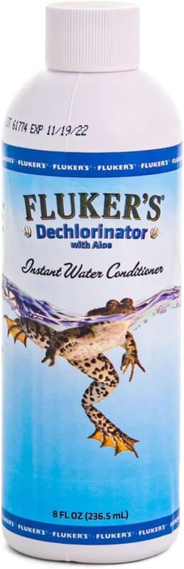 Flukers Aloe Dechlorinator Reptile Water Cleaner, 8oz