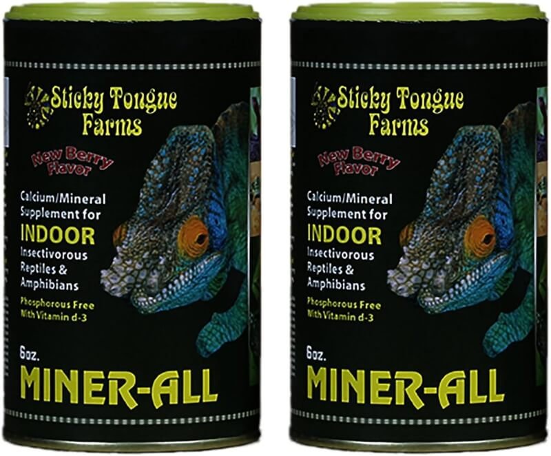 miner all reptile supplement 6 oz indoor 2 pack review