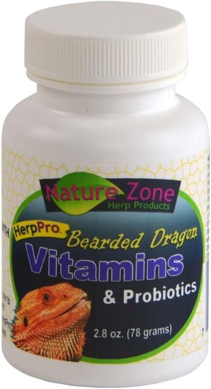 nature zone bearded dragon vitamins probiotics review