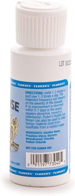 Flukers Repta Rinse - Reptile Eye Wash, 2oz