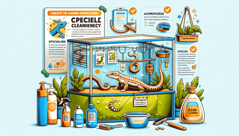 How To Keep Your Reptile Cage Clean And Odor-Free