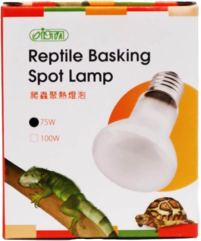 ista reptile basking spot lamp 75w 110v review