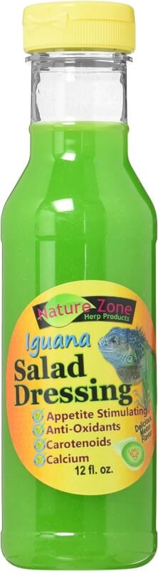 nature zone salad dressing iguana salad review