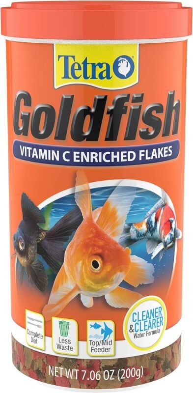 Tetra Goldfish Flakes 2.2 Pound Bucket, Nutritionally Balanced Diet For Aquarium Fish  16485 Koi Vibrance Sticks Fish Food, 2.42 Pound