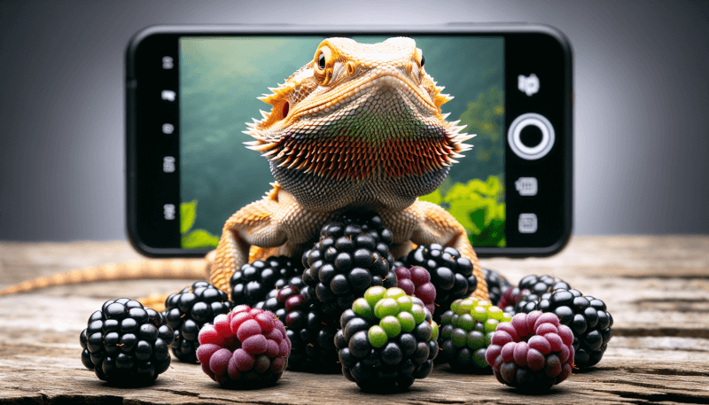 can bearded dragons eat blackberries