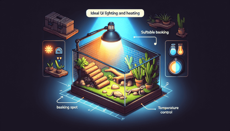 Creating The Ideal UV Lighting And Heating Setup For Your Reptile