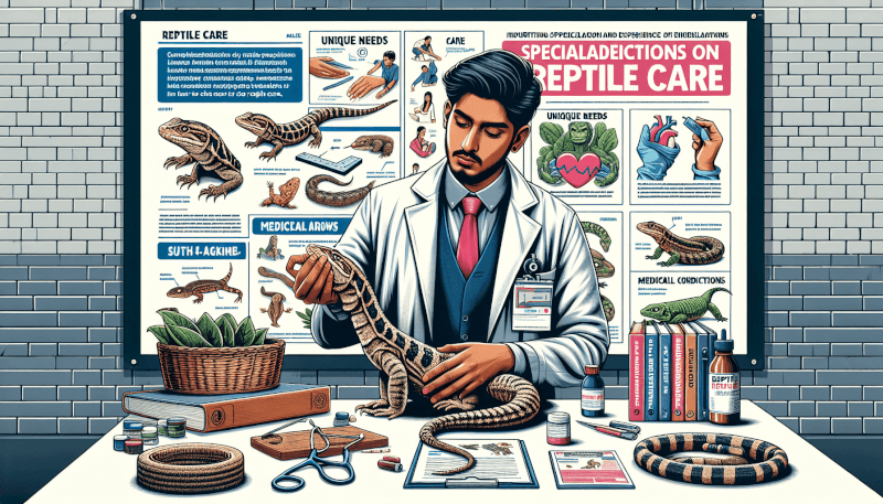 finding the right vet for your reptile