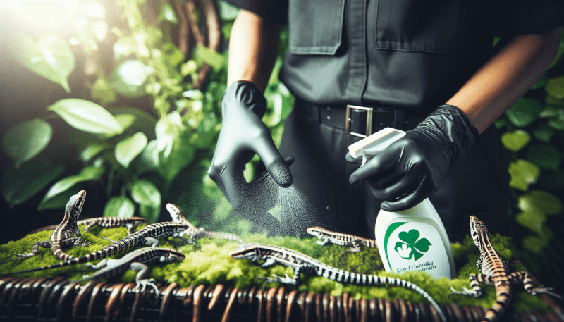 How To Safely Clean And Disinfect A Reptile Enclosure